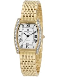Charles-Hubert, Paris Womens 6759 Classic Collection Gold-Plated Watch