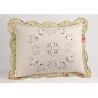 Prairie Bloom Standard Sham Quilted Bedspread