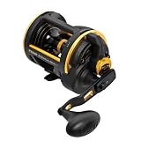 Penn Left Hand Retrieve Squall Lever Drag Conventional Baitcast Reel