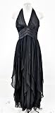 BCBGMAXAZRIA Black Centurian Satin