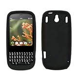 Premium Black Soft Silicone Gel Skin Cover Case for Palm Pixi Plus [Accessory Export Packaging]