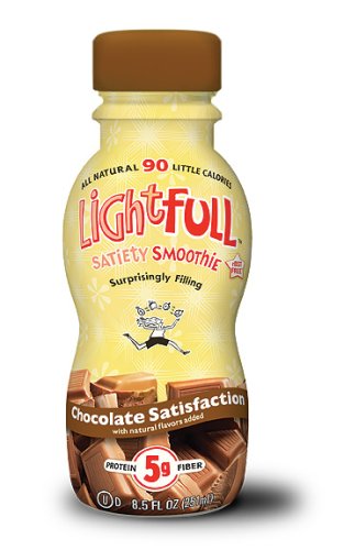 Lightfull Chocolate Satisfaction Satiety Smoothie 8.5 Ounce Case of 12