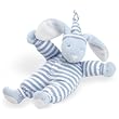 North American Bear Sleepyhead Bunny Collection Blue Rattle 8"
