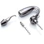 Built  Wine Ratchet Magnum 4-Piece Set, Black Chrome