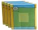 Ideal Home Range Quadrangle Green, 80 Cocktail Napkins