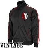 NBA Mitchell & Ness Portland Trail Blazers Black Final Score Full Zip Track Jacket (Large)