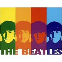 The Beatles Warhol Fleece Throw Blanket #1