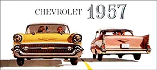 COMPLETE & UNABRIDGED 1957 CHEVROLET PASSENGER CAR DEALERS SALES BROCHURE - INCLUDES Bel Air, One-Fifty 150, Two-Ten 210, Wagons, covertibles, Coupes, Sedans, 4-door, 2-door. CHEVY - ADVERTISMENT PAMPHLET AD