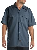 Dickies 1574 Short Sleeve Work Shirt Air Force Blue Medium