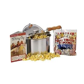 Wabash Valley Farms 25008A Whirley-Pop Stovetop Popcorn Popper