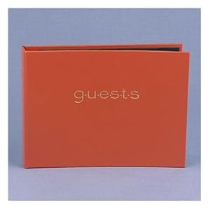 Guest Book - orange Guest Book - orange