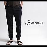 【Johnbull(ジョンブル)】リブスラックスパンツ Lサイズネイビー(51)