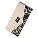 PGXT Women's Long Flower Love Leather Clutch Card Holder Purse Wallet