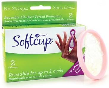 New - Soft Cup Reusable - 2 Pack