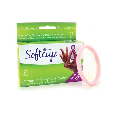 New - Soft Cup Reusable - 2 Pack