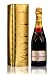 Lebensmittel : Moët & Chandon Impérial in festlicher, goldener Geschenkpackung, 1 Flasche (1 x 750 ml)
