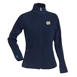 NCAA Women's Notre Dame Fighting Irish Sleet Polar Fleece (Navy, Large)