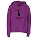 Sweatshirt Woman Lilac  My Belgian Malinois Waits For Me In Hell  Dog