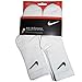 Nike Kids Socks Moisture Wicking Crew 6 Pack White, 13-3 Shoe/ 6-7 Sock (Toddler/Kids)