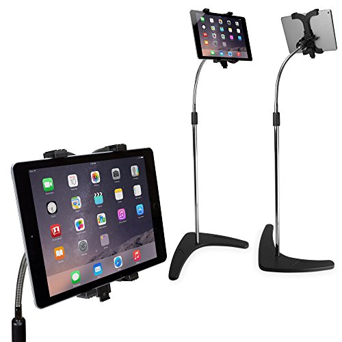 Dell Venue 7 8 GB Stand and Mount, BoxWave® [Vantage Tablet Mount Floor Stand - Gooseneck] Floor Viewing Stand for Dell Venue 7 8 GB