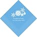 Wedding Favors Winter Finery Snowflake In black and white Napkins - Set of 50 - Beverage (Set of 100)