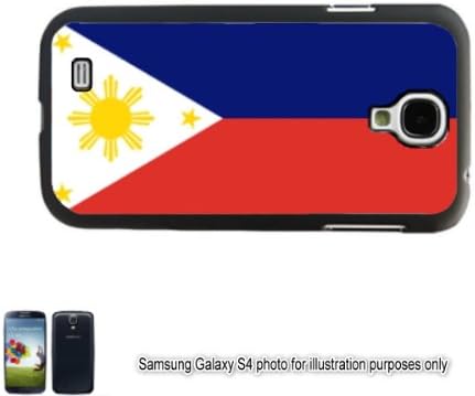 Philippines Filipino Pilipinas Flag Samsung Galaxy S IV S4 GT-I9500 Case Cover Skin Black