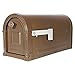 Gibraltar Mailboxes Garrison Large Capacity Galvanized Steel Venetian Bronze, Post-Mount Mailbox, GM160VB0