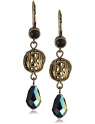 Liz Palacios "Arco Iris" Swarovski Elements Crystal Ball Drop Earrings
