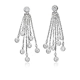 Crislu Chandelier Earrings (2.0 cttw)