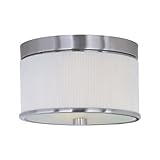 ET2 Lighting E95100-102SN 2 Light Elements Flush Mount Ceiling ET2 Lighting E95100-102SN 2 Light Elements Flush Mount Ceiling