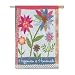 Happiness Is Homemade Garden Flag
