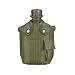 Olive Drab GI Style 1 Quart Plastic Canteen With Cover Olive Drab GI Style 1 Quart Plastic Canteen With Cover