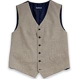 Wool Houndstooth Vest