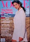 Vogue Magazine February 1994 Cindy Crawford Cover, Richard Avedon, Jennifer Jason Leigh