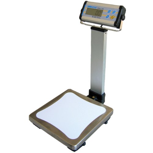 Adam Equipment CPWplus 75P Pillar Display Bench Scale With 165lb75kg Capacity And 005lb20g Readability