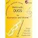 "Weltmusik-DUOS f�r Klarinette und Violine" 1: Schwierigkeitsgrad: leicht bis mittel