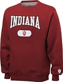 Indiana Hoosiers Cardinal Varsity Crewneck Sweatshirt