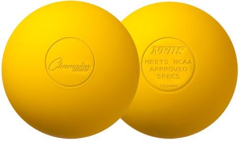 Champion Sports Official Lacrosse Balls-Pack of 12