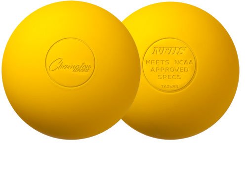 Champion Sports Official Lacrosse Balls-Pack of 12