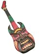 Hand Carved Tiki Mask Guitar Wall Hanging Bar Decor 23