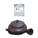 葉桐 万古急須茶器セット(万古急須1個・極浅むし煎茶横沢一煎パック10g)