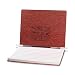 ACCO Pressboard Hanging Data Binder, Unburst Sheets, 14.875 x 11 Inches, Red (54078)