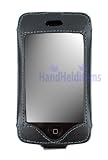 HHI iPhone Deluxe Leather Case With Belt Clip - Black