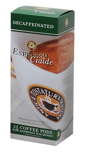 Antica Tostatura Triestina Retail Pack - Decaf Espresso Pods, 6.17 oz. Packages