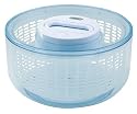 Zyliss Easy Spin Salad Spinner 4-6 Servings, White