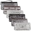 Sephora Brand "Luxe Noir" Bling Clutch Collection "Luxe Noir" Fish Scale