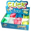 Counter Box of 100 units of Click Tag, Key Fobs