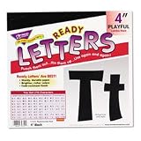 Ready Letters Playful Font Black 4 Uppercase/Lowercase Combo Pack
