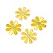 SODIAL(R) 10pcs Embroidered Applique Flower Patches Sewing Craft Decoration