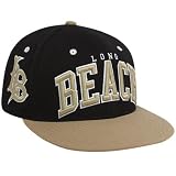 Zephyr Long Beach State 49ers Black-Gold Superstar Snapback Hat